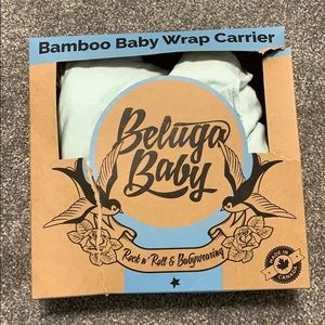 Baby beluga baby wrap
